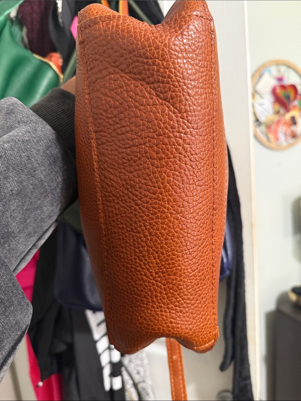 Portland leather small Neruda- sienna - Picture 3 of 6